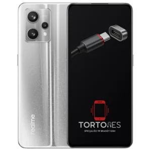 Realme 9 Pro+ 5G z ilustracją złącza ładowania - naprawa złącza ładowania