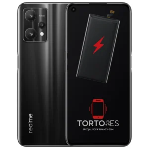 Realme 9 Pro 5G z ilustracją baterii - wymiana baterii