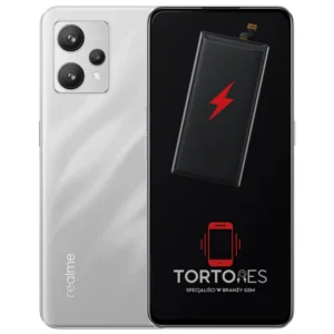 Realme 9 4G z ilustracją baterii - wymiana baterii