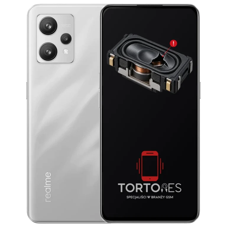 Realme 9 4G z symbolem głośnika multimedialnego - wymiana głośnika multimedialnego