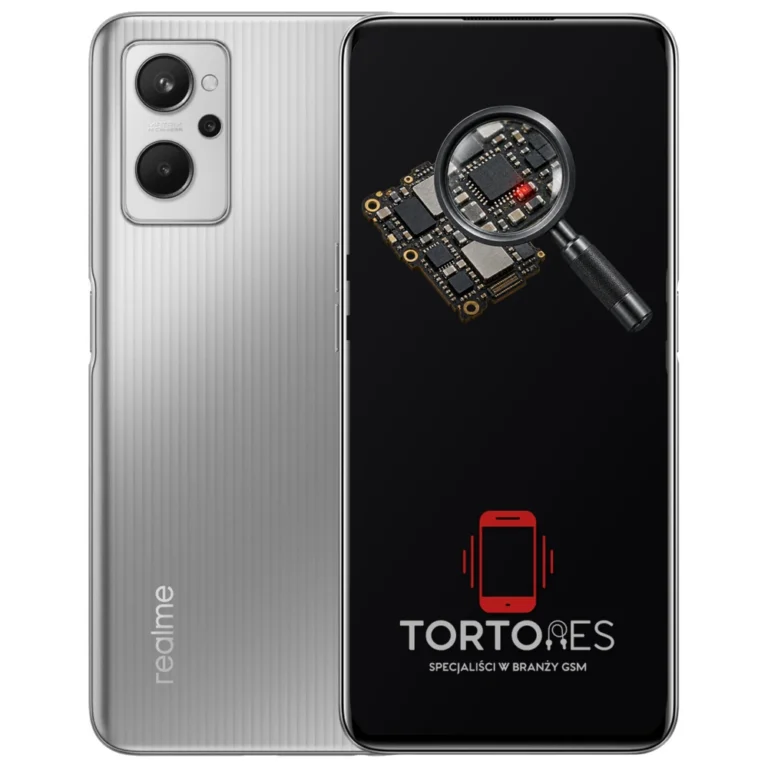 Realme 9i z symbolem diagnostyki - diagnoza telefonu