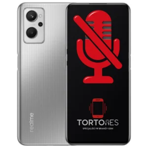 Realme 9i z symbolem mikrofonu - naprawa mikrofonu