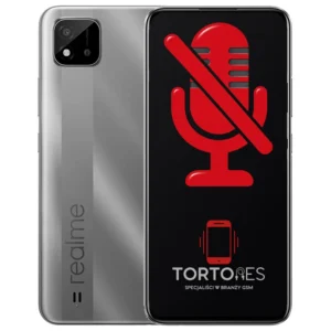 Realme C11 (2021) z symbolem mikrofonu - naprawa mikrofonu