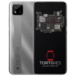 Realme C11 (2021) z ilustracją płyty głównej - naprawa płyty głównej