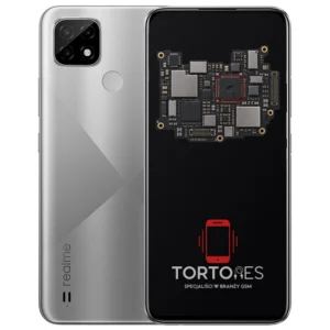 Realme C21 z ilustracją płyty głównej - naprawa płyty głównej