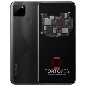 Realme C21Y z ilustracją płyty głównej - naprawa płyty głównej