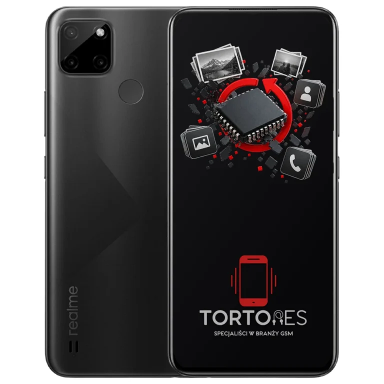 Realme C21Y z ilustracją odzyskiwania danych - odzyskiwanie danych