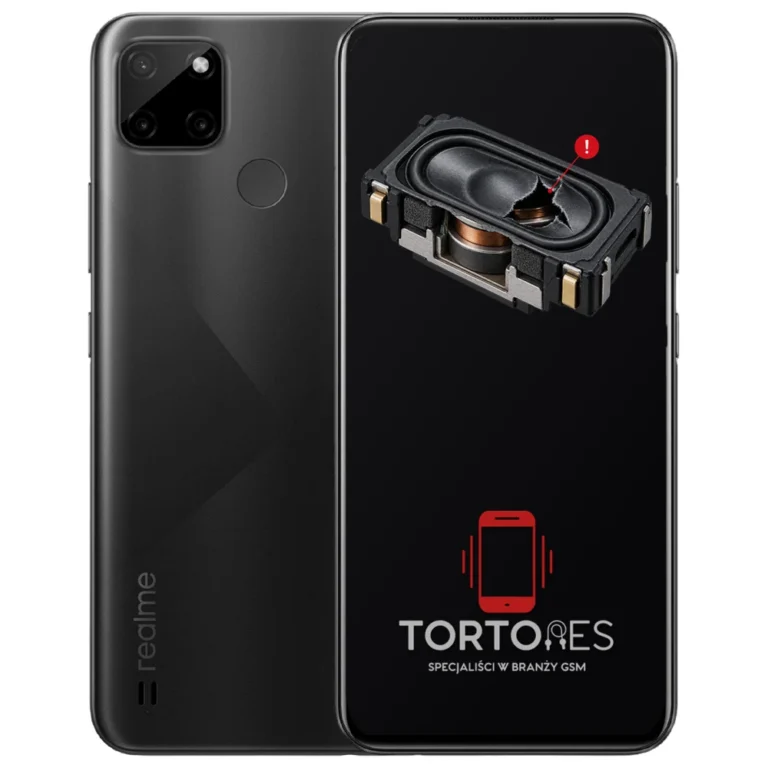Realme C21Y z symbolem głośnika multimedialnego - wymiana głośnika multimedialnego