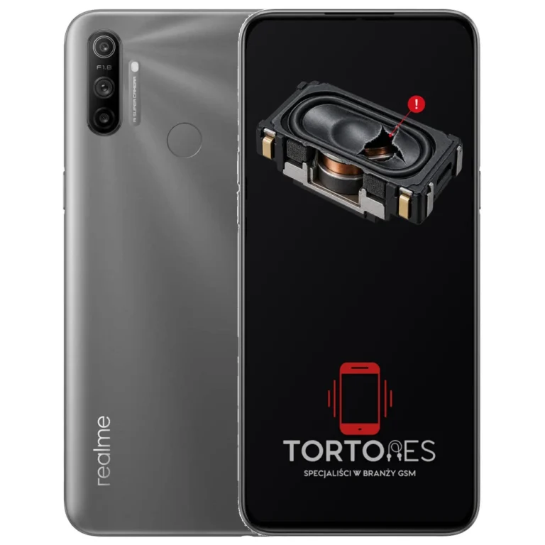 Realme C3 z symbolem głośnika multimedialnego - wymiana głośnika multimedialnego