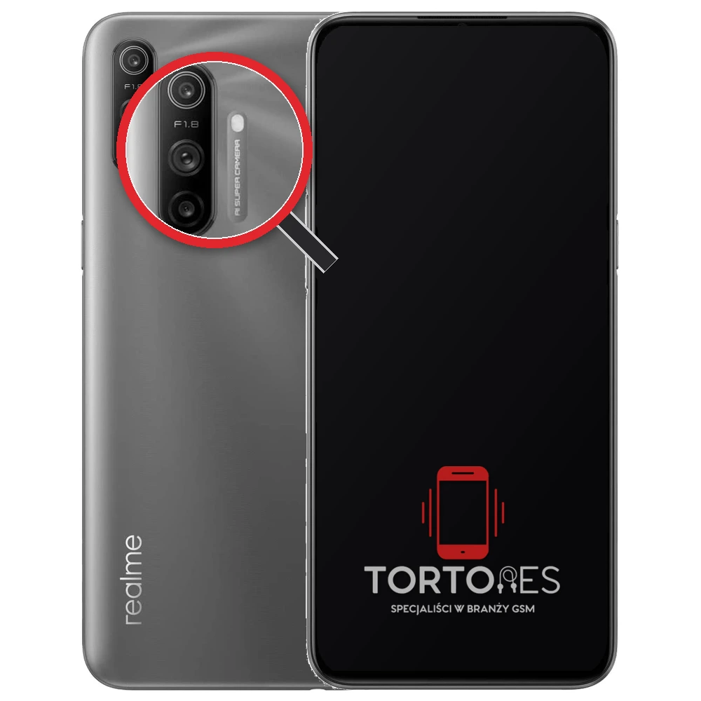 Realme C3 z lupą na tylnych aparatach - wymiana tylnej kamery
