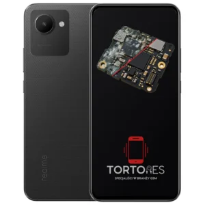Realme C30 z ilustracją zalania - czyszczenie po zalaniu