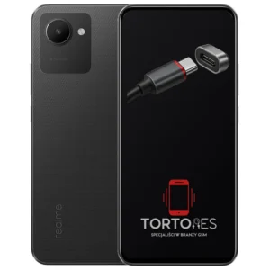 Realme C30 z ilustracją złącza ładowania - naprawa złącza ładowania