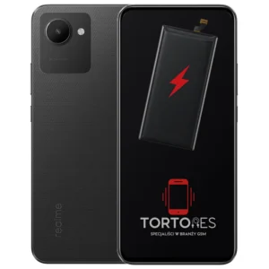 Realme C30 z ilustracją baterii - wymiana baterii