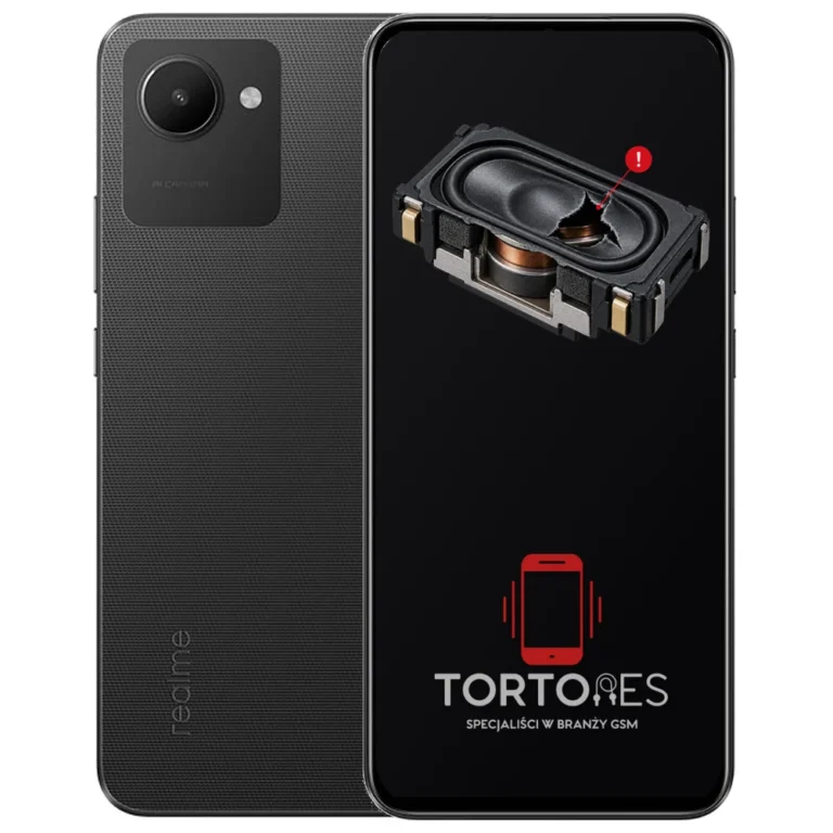 Realme C30 z symbolem głośnika multimedialnego - wymiana głośnika multimedialnego