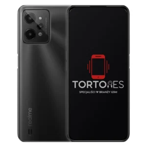 Realme C31 - widok przodu i tyłu telefonu