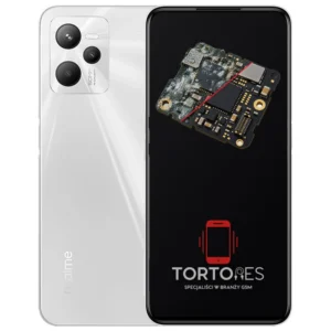 Realme C35 z ilustracją zalania - czyszczenie po zalaniu