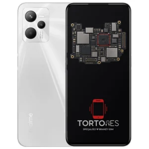 Realme C35 z ilustracją płyty głównej - naprawa płyty głównej