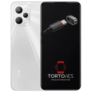 Realme C35 z ilustracją złącza ładowania - naprawa złącza ładowania