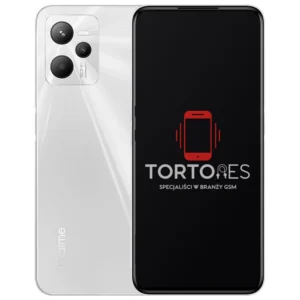 Realme C35 - widok przodu i tyłu telefonu