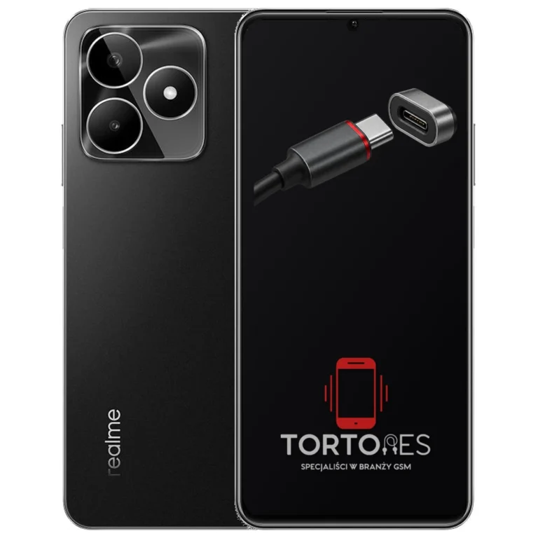 Realme C53 (EU) z ilustracją złącza ładowania - naprawa złącza ładowania