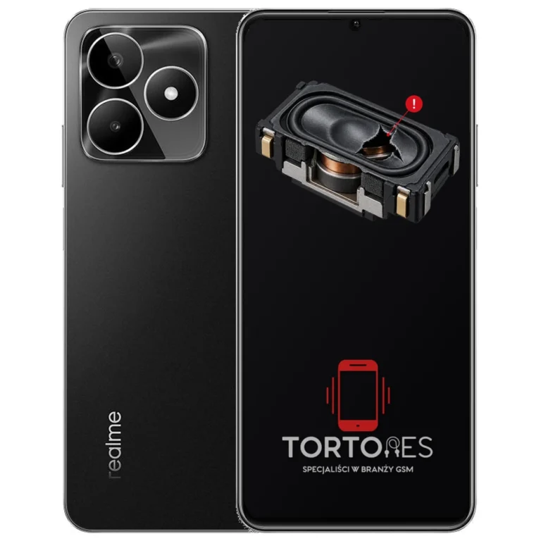 Realme C53 (EU) z symbolem głośnika multimedialnego - wymiana głośnika multimedialnego