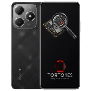 Realme C61 z symbolem diagnostyki - diagnoza telefonu