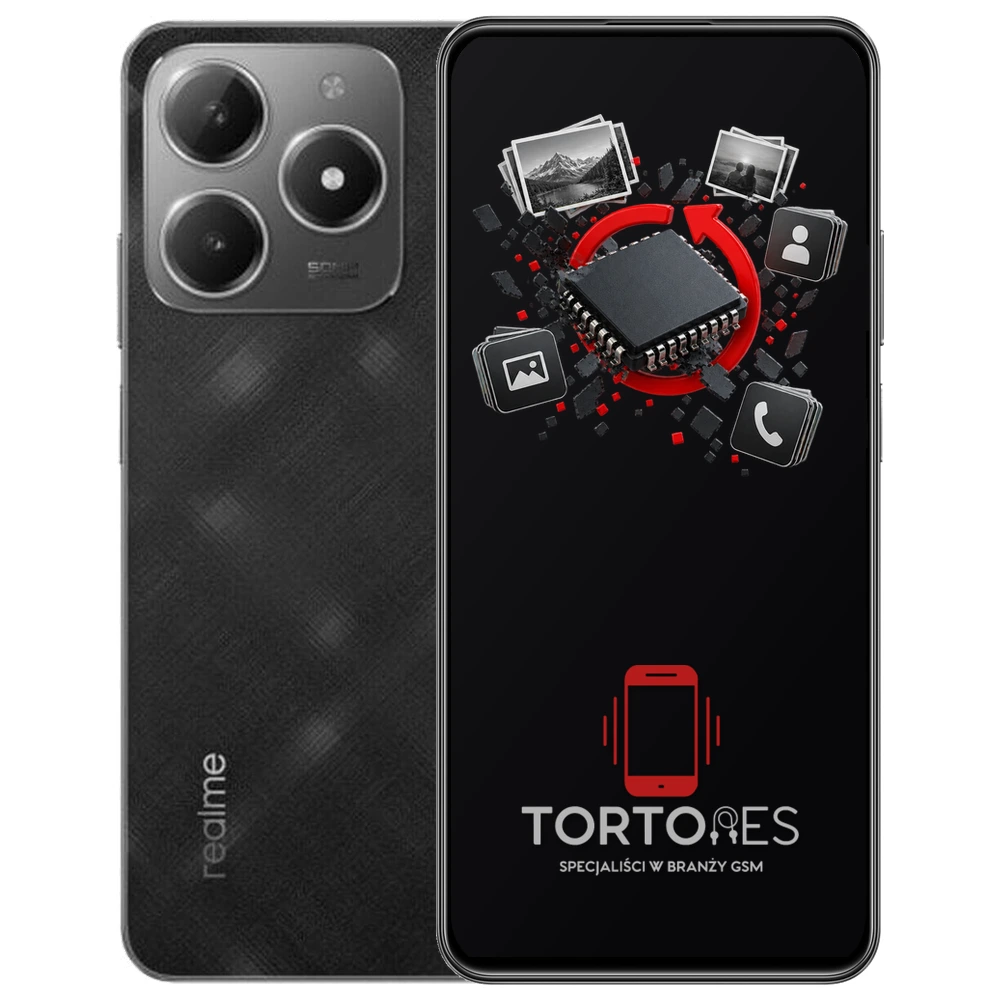 Realme C61 z ilustracją odzyskiwania danych - odzyskiwanie danych