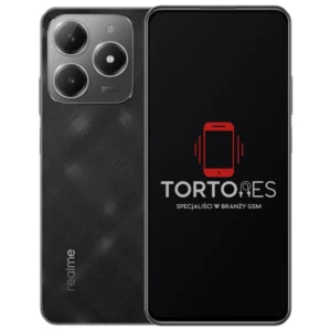 Realme C61 - widok przodu i tyłu telefonu