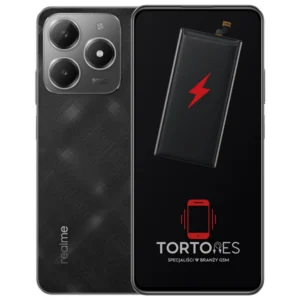 Realme C61 z ilustracją baterii - wymiana baterii