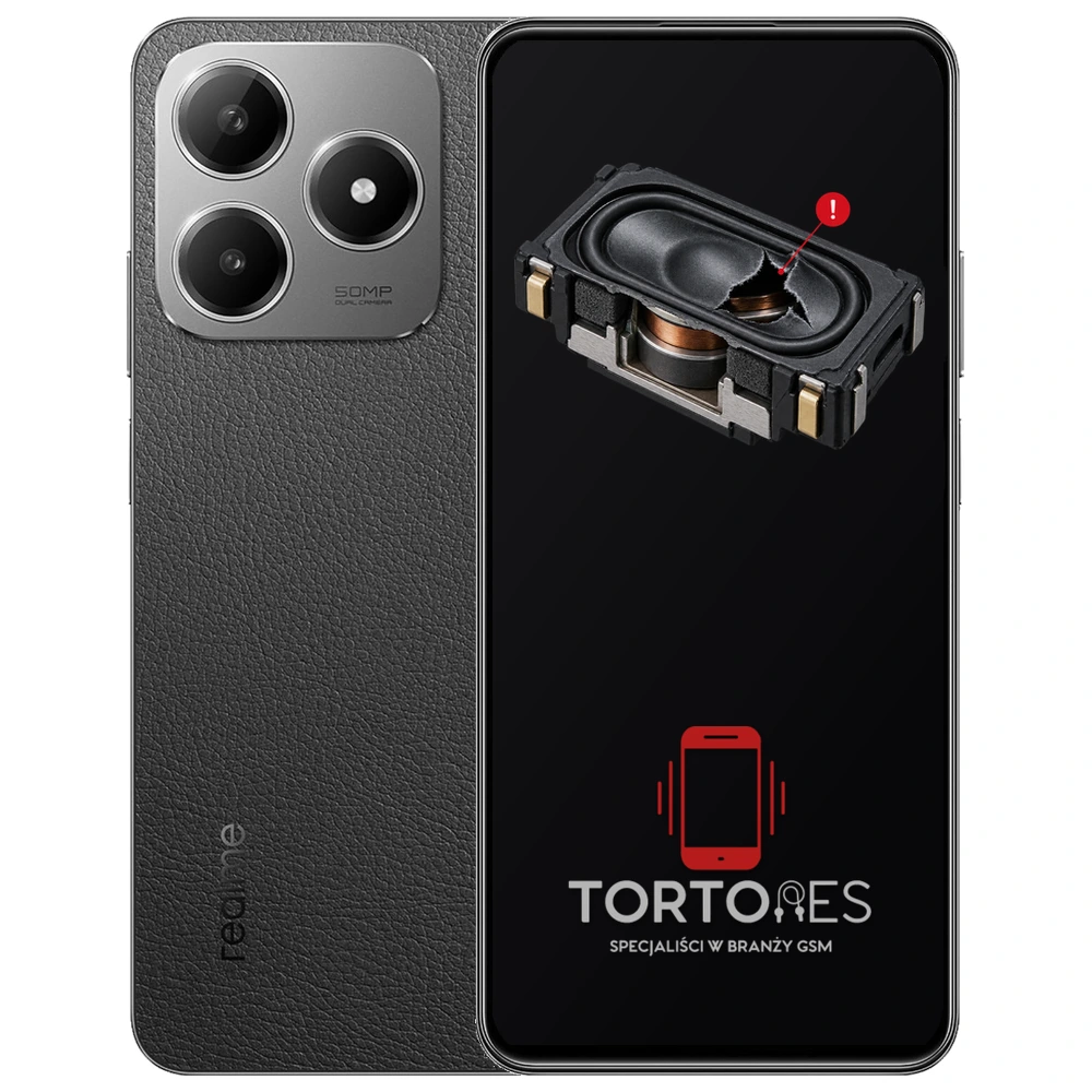 Realme C63 z symbolem głośnika multimedialnego - wymiana głośnika multimedialnego