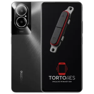 Realme C67 4G z symbolem przycisków - naprawa przycisków włączania i głośności