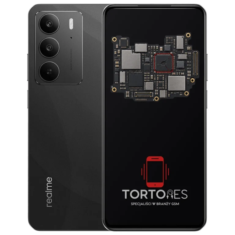 Realme C75 z ilustracją płyty głównej - naprawa płyty głównej