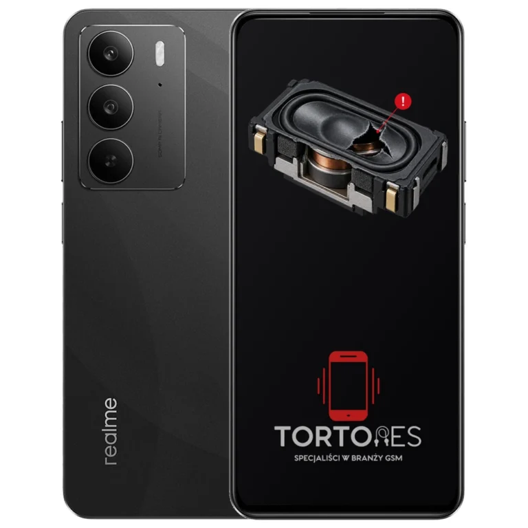 Realme C75 z symbolem głośnika multimedialnego - wymiana głośnika multimedialnego