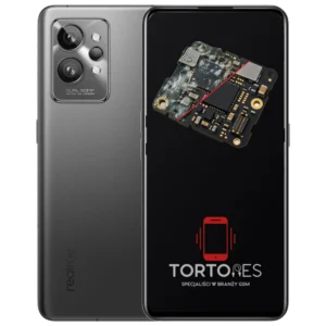 Realme GT 2 z ilustracją zalania - czyszczenie po zalaniu