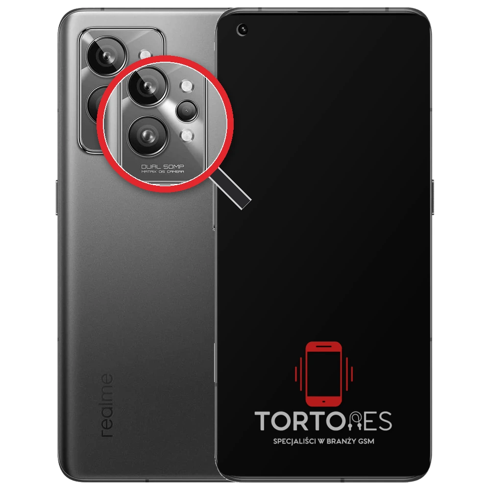 Realme GT 2 Pro z lupą na tylnych aparatach - wymiana tylnej kamery