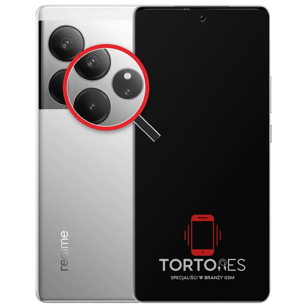 Realme GT 6 z lupą na tylnych aparatach - wymiana tylnej kamery