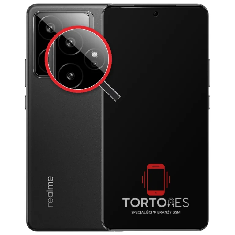 Realme GT 7 z lupą na tylnych aparatach - wymiana tylnej kamery