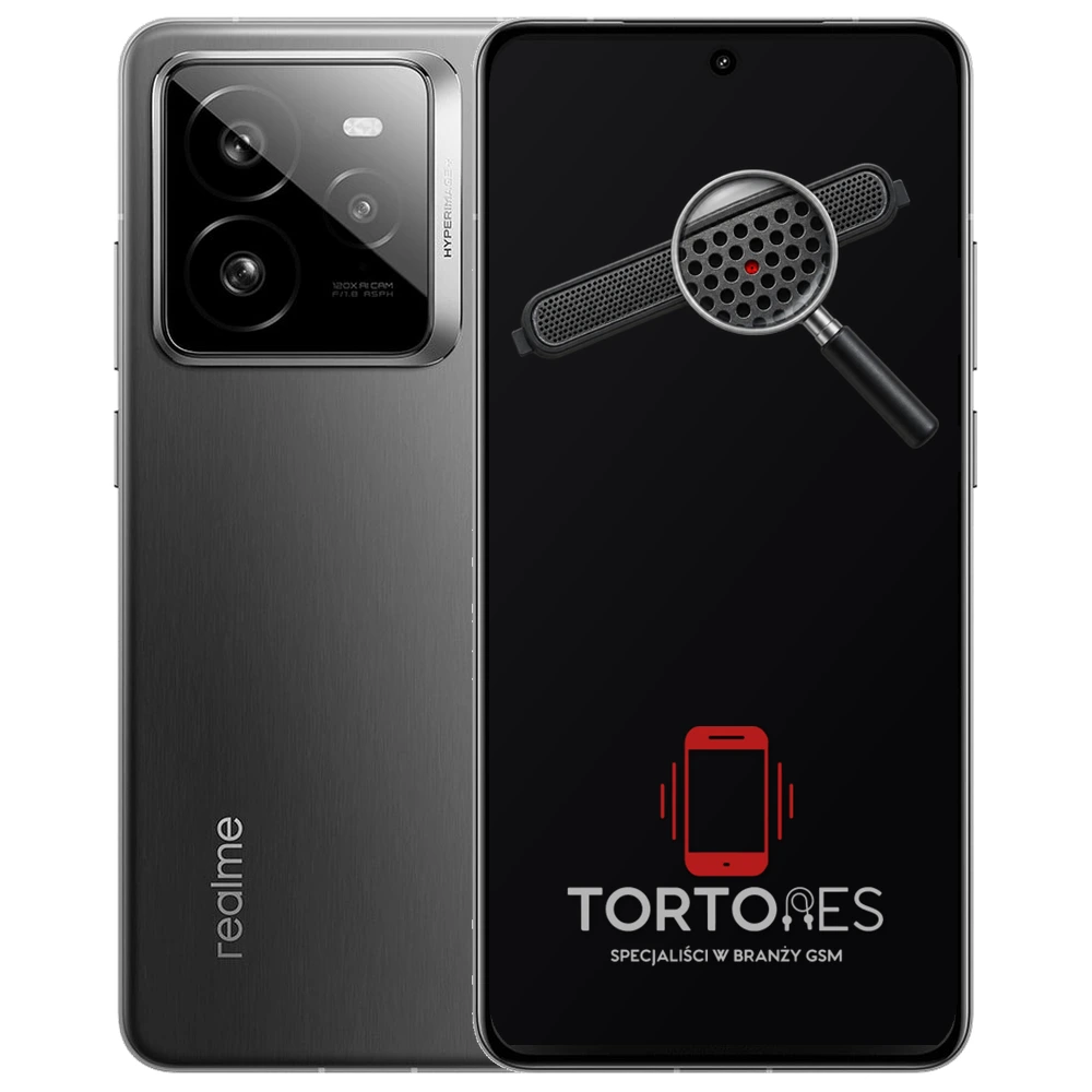 Realme GT 7 Pro z symbolem głośnika rozmów - wymiana głośnika rozmów