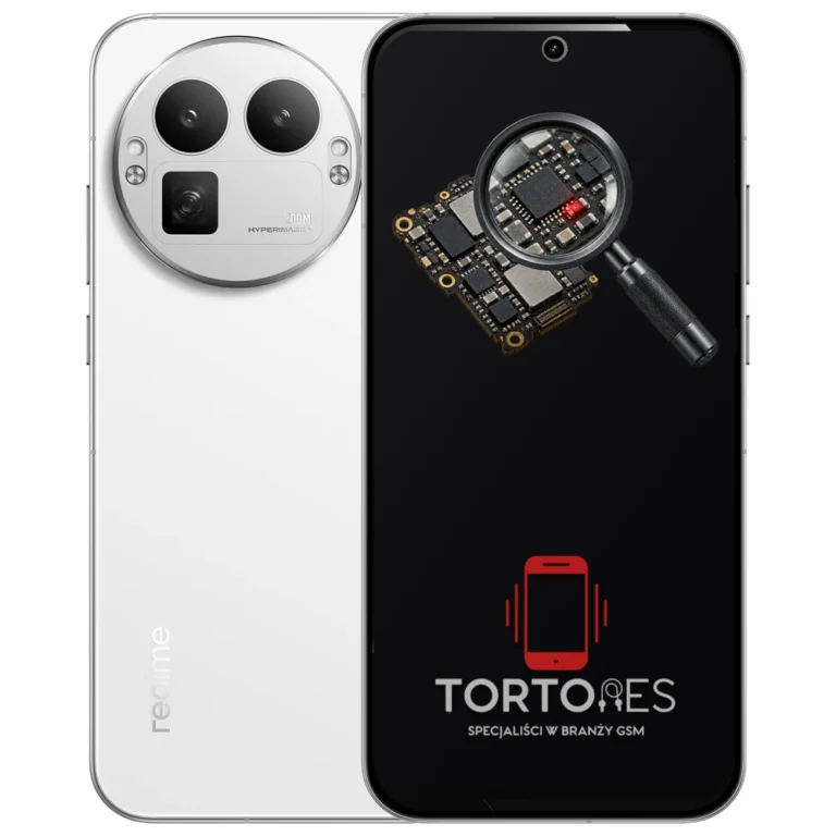Realme GT 8 Pro z symbolem diagnostyki - diagnoza telefonu