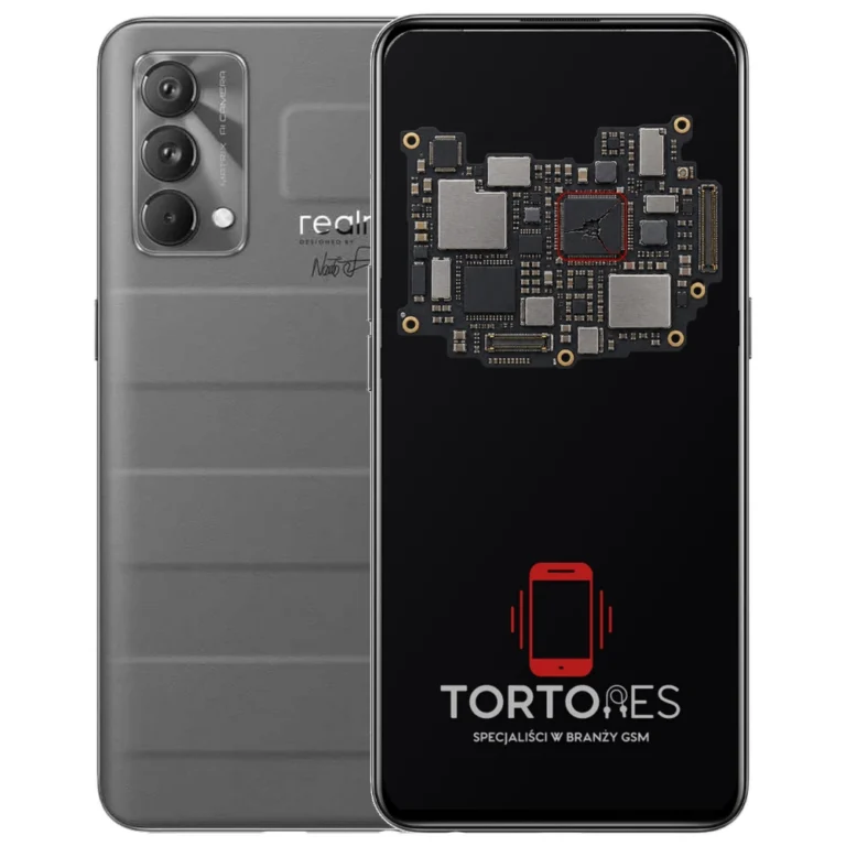 Realme GT Master Edition z ilustracją płyty głównej - naprawa płyty głównej
