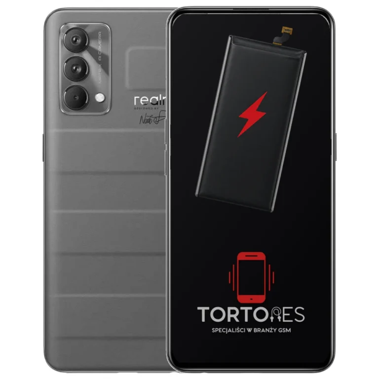 Realme GT Master Edition z ilustracją baterii - wymiana baterii