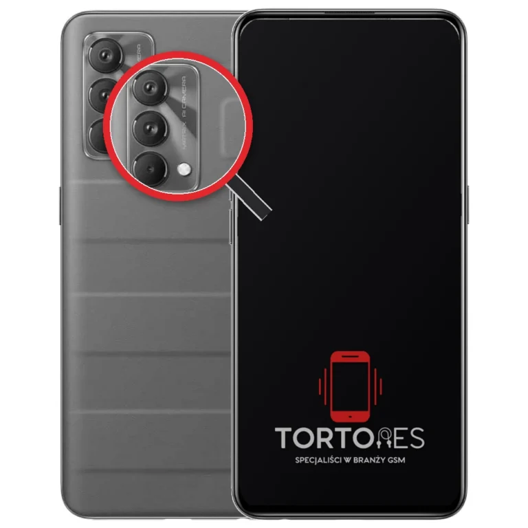 Realme GT Master Edition z lupą na tylnych aparatach - wymiana tylnej kamery