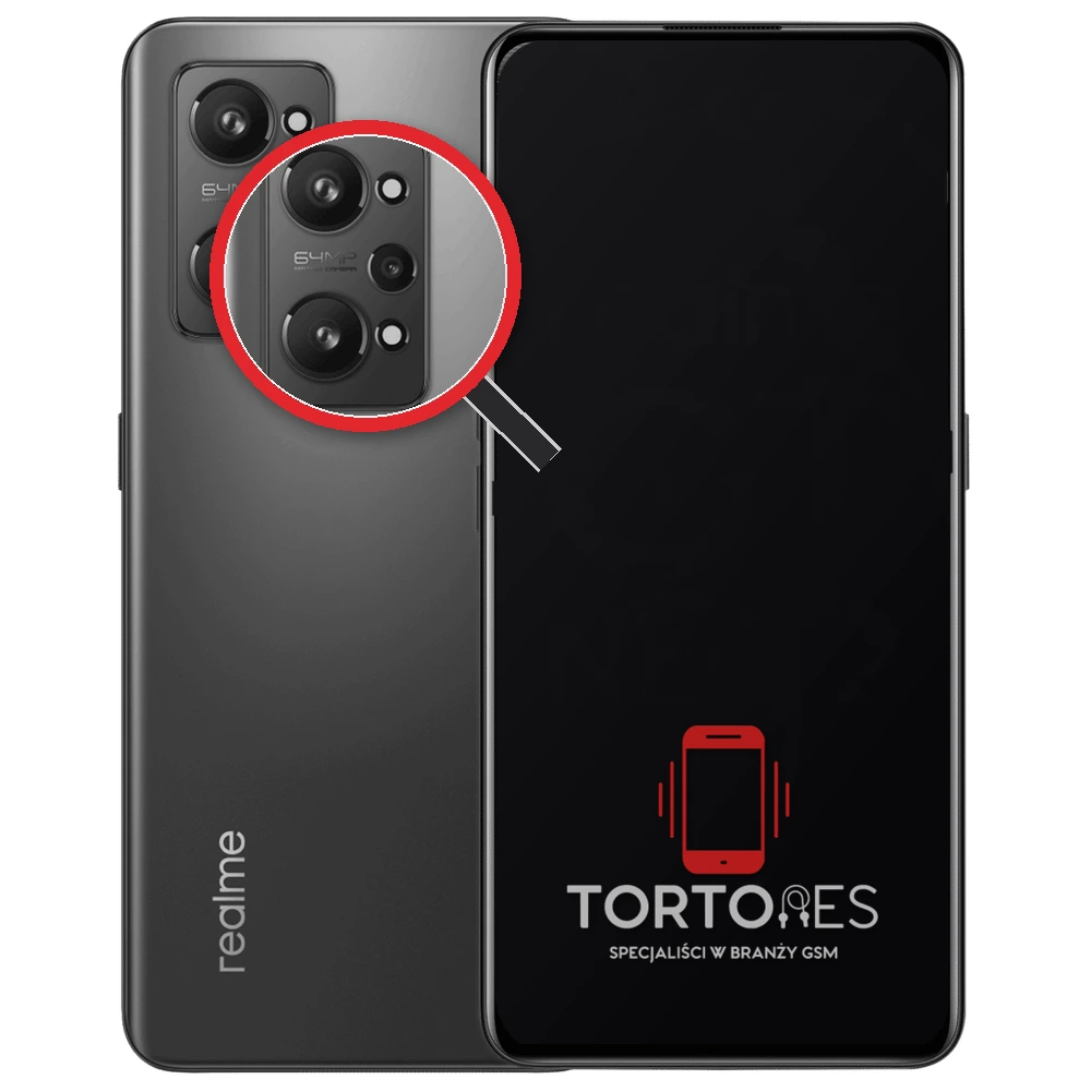 Realme GT Neo 2 z lupą na tylnych aparatach - wymiana tylnej kamery
