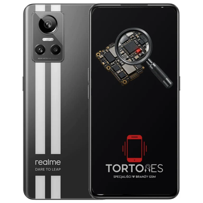 Realme GT Neo 3 150W z symbolem diagnostyki - diagnoza telefonu