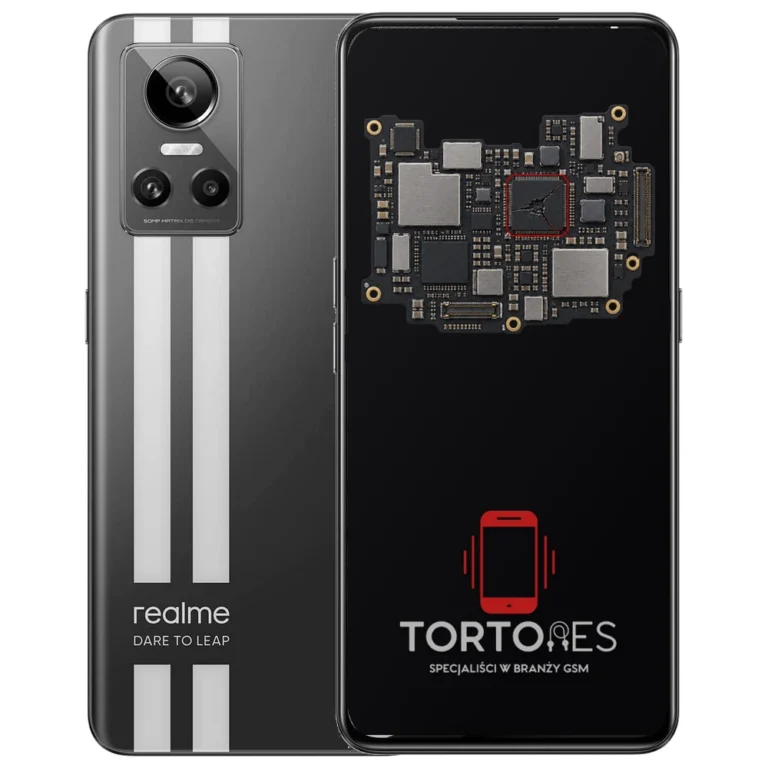 Realme GT Neo 3 150W z ilustracją płyty głównej - naprawa płyty głównej