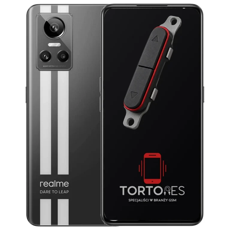 Realme GT Neo 3 150W z symbolem przycisków - naprawa przycisków włączania i głośności