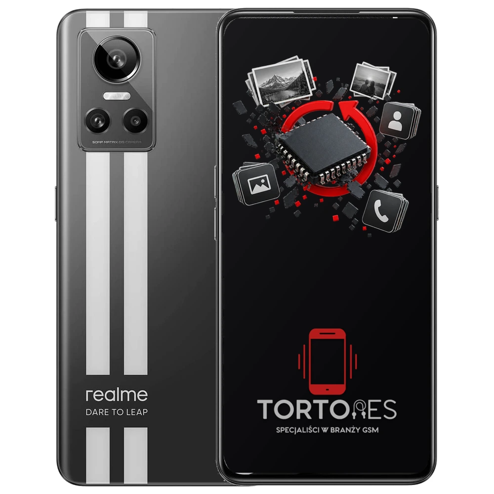 Realme GT Neo 3 150W z ilustracją odzyskiwania danych - odzyskiwanie danych