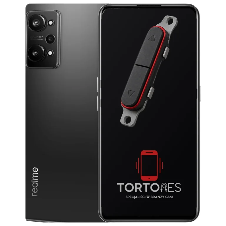 Realme GT Neo 3T z symbolem przycisków - naprawa przycisków włączania i głośności