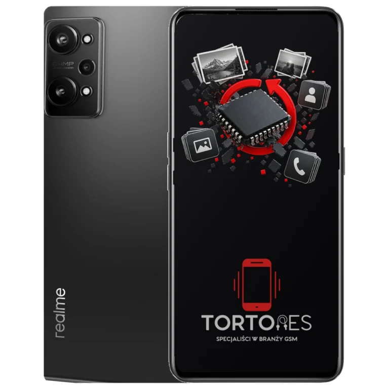 Realme GT Neo 3T z ilustracją odzyskiwania danych - odzyskiwanie danych