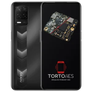 Realme Narzo 30 5G z ilustracją zalania - czyszczenie po zalaniu